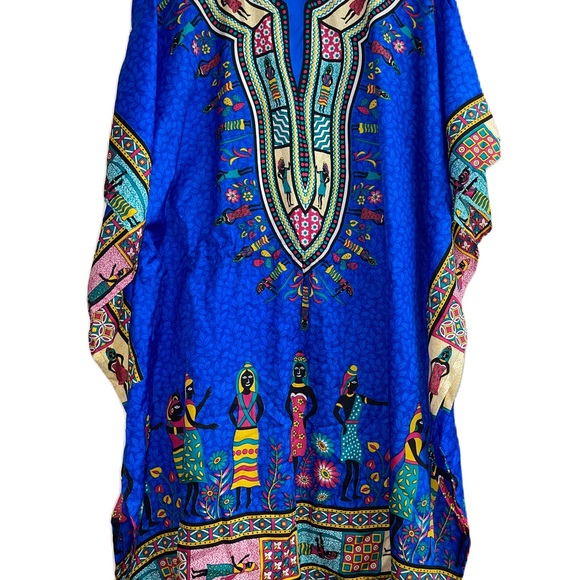 Electric Blue Coverup - Picture 2 of 6